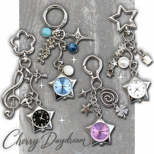 Star Watch Bag Charm & Keychain