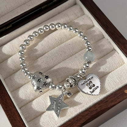 Dreamy Star Charm Bracelet – Y2K Celestial Fairycore Jewelry