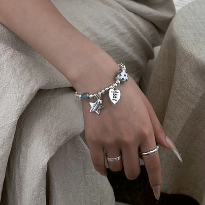 Dreamy Star Charm Bracelet – Y2K Celestial Fairycore Jewelry