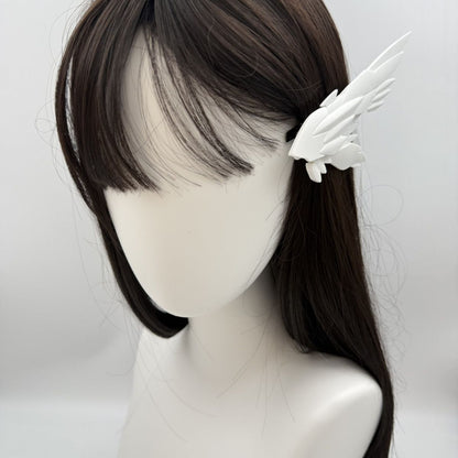 Angel Wing Hair Clip — Y2K Fairycore 3D Acrylic Hair Accessory