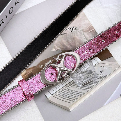 Crystal Rhinestone Belt