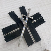Punk Chain Hair Clip — Y2K Grunge Statement Hair Accessory