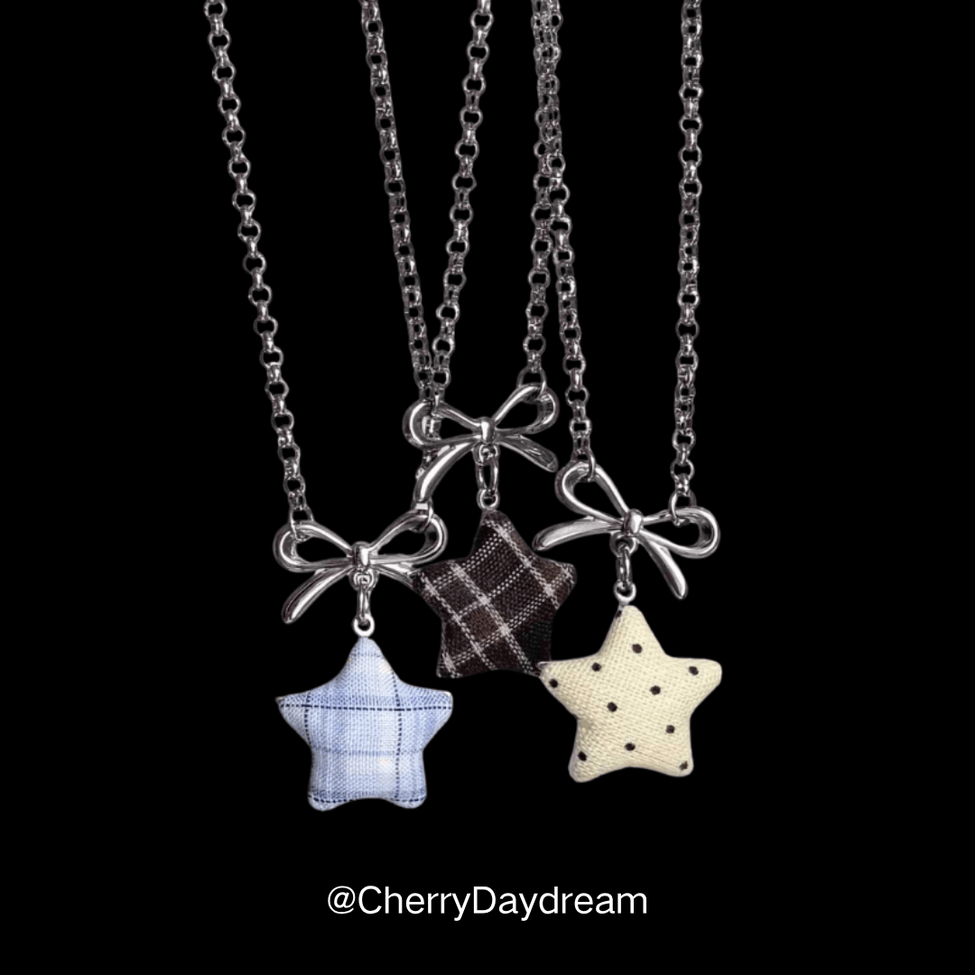 Handmade Star Bow Necklace