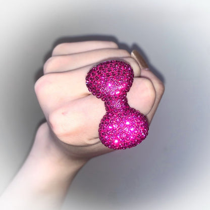Crystal Bow Ring — Y2K Coquette Sparkle Statement Ring