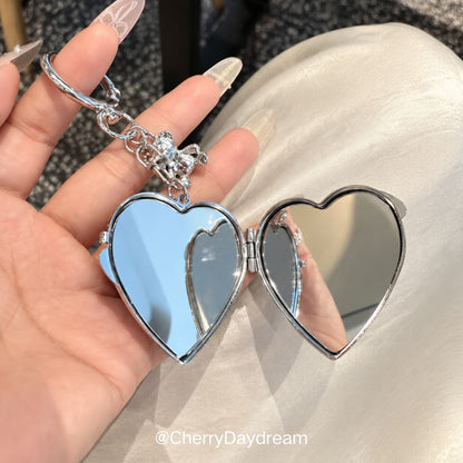 Colorful Star Necklace & Heart Mirror Charms