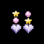 Flower Cluster Earrings — Y2K Fairycore Colorful Statement Earrings