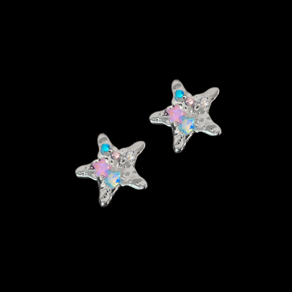 Y2K Star Hair Clip Set