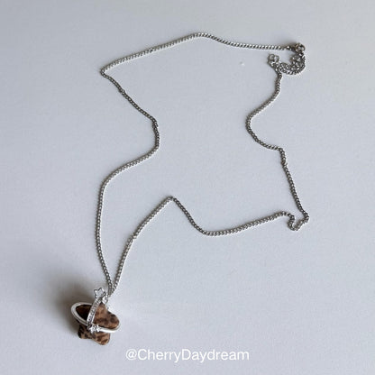 Leopard Star Orbit Necklace