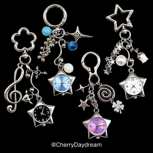 Star Watch Bag Charm & Keychain