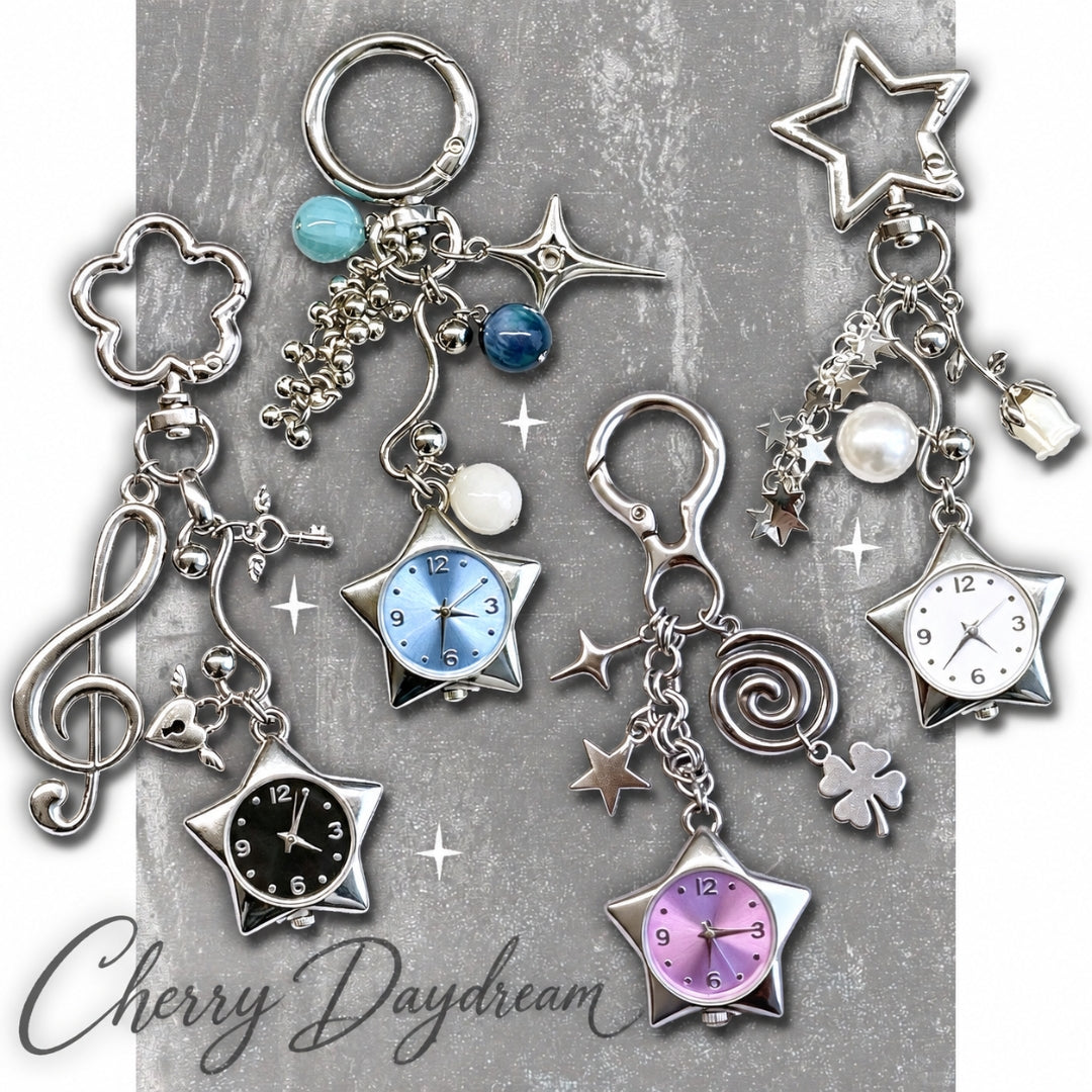 Star Watch Bag Charm & Keychain