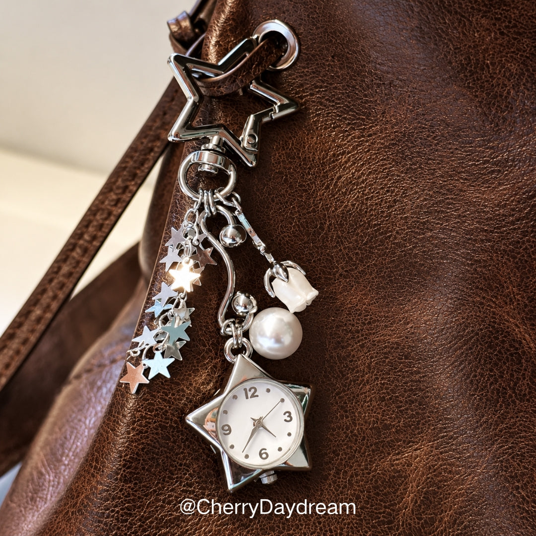 Star Watch Bag Charm & Keychain