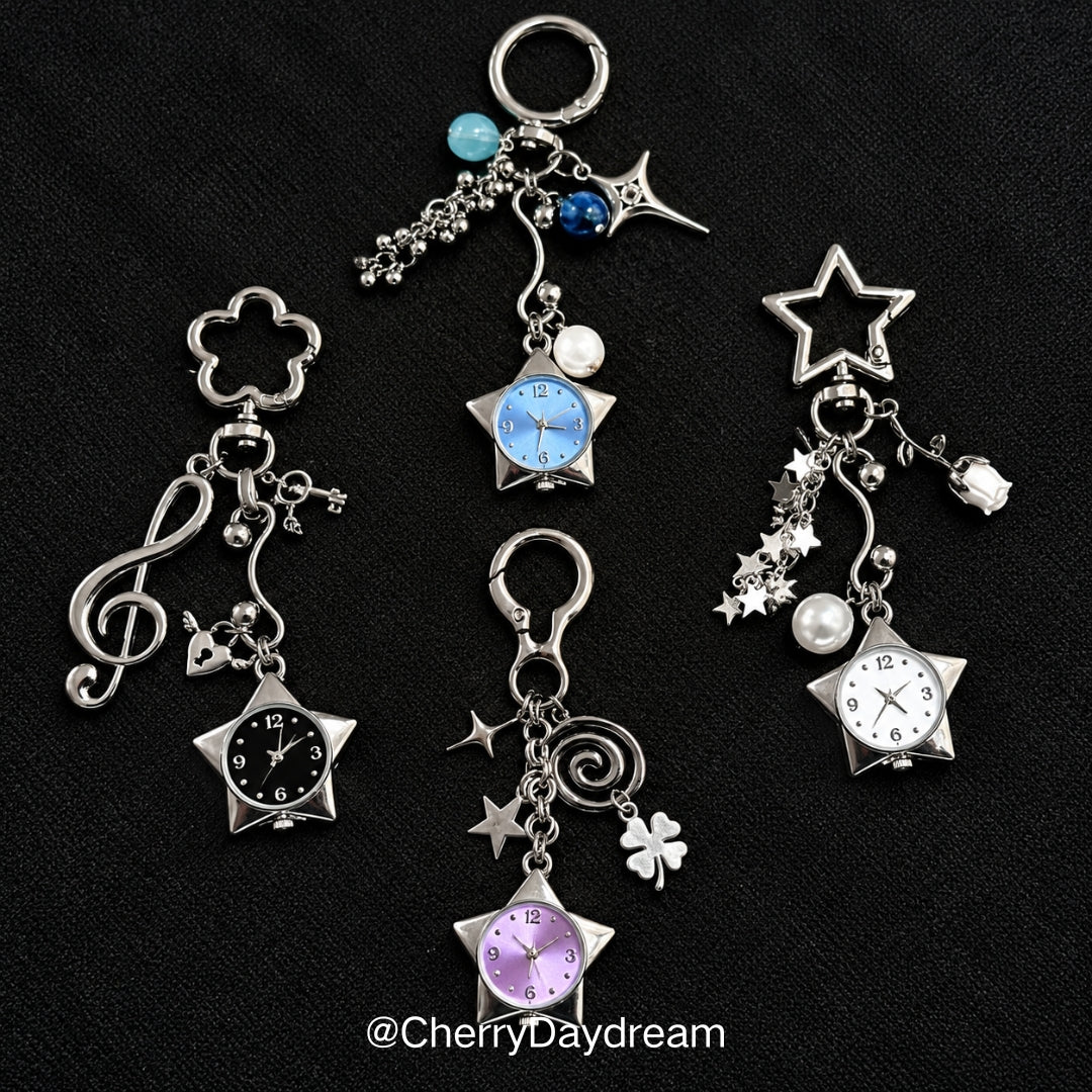 Star Watch Bag Charm & Keychain
