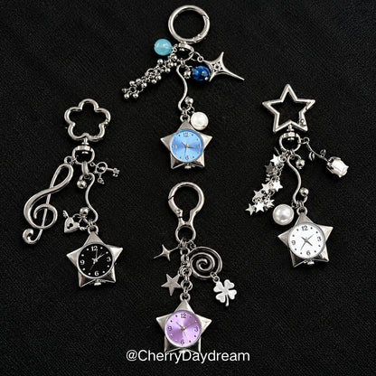 Star Watch Bag Charm & Keychain