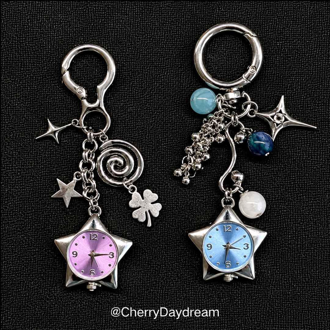 Star Watch Bag Charm & Keychain