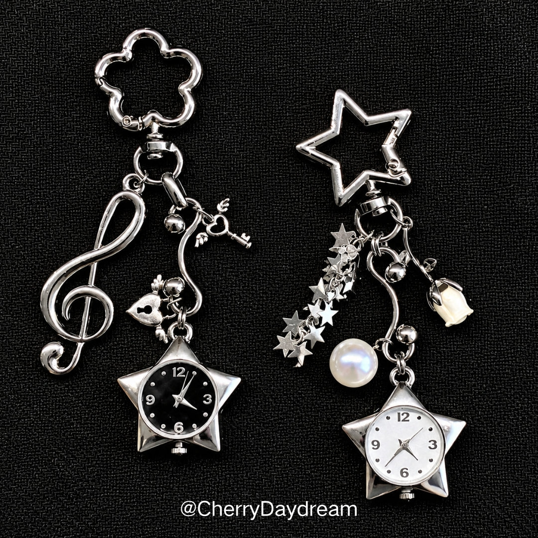 Star Watch Bag Charm & Keychain