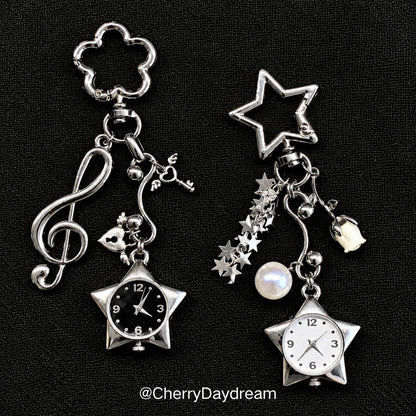 Star Watch Bag Charm & Keychain