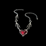 Broken Heart Dream Necklace – Y2K Gothic Romantic Jewelry