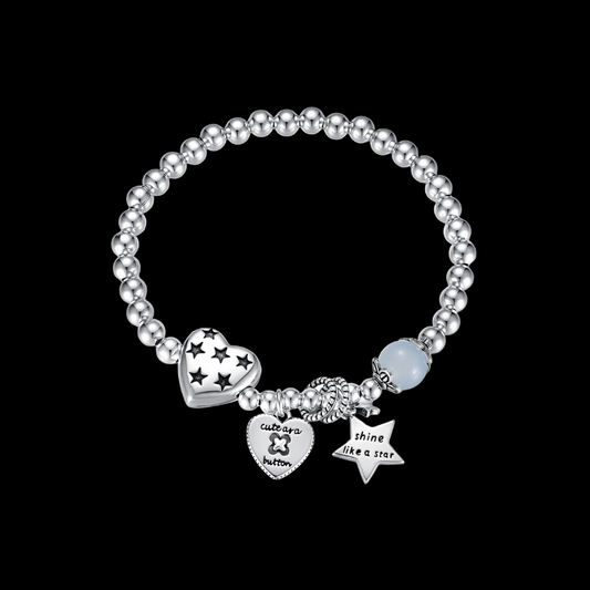 Dreamy Star Charm Bracelet – Y2K Celestial Fairycore Jewelry
