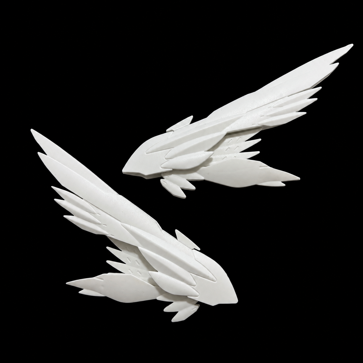 Angel Wing Hair Clip — Y2K Fairycore 3D Acrylic Hair Accessory