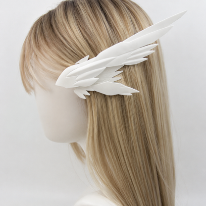 Angel Wing Hair Clip — Y2K Fairycore 3D Acrylic Hair Accessory